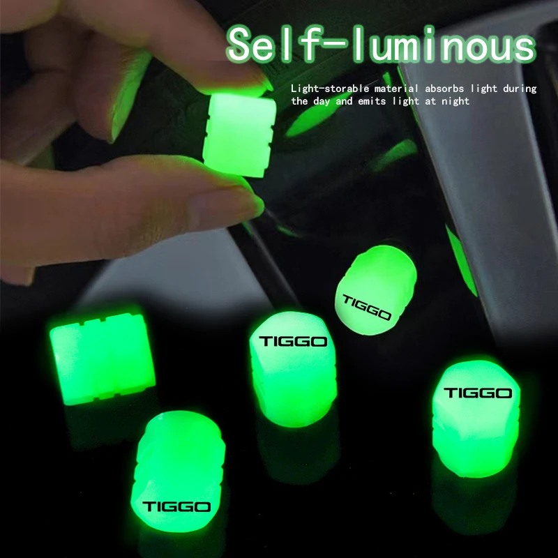5pcs Luminous Car Tire Valve Caps Wheel glow in the dark For Auto lettering Chery Tiggo 3 5 7 8 LOGO For Motorcycle Bicycle
5pcs Luminous Car Tire Valve Caps Wheel glow in the dark For Auto lettering Chery Tiggo 3 5 7 8 LOGO For Motorcycle Bicycle