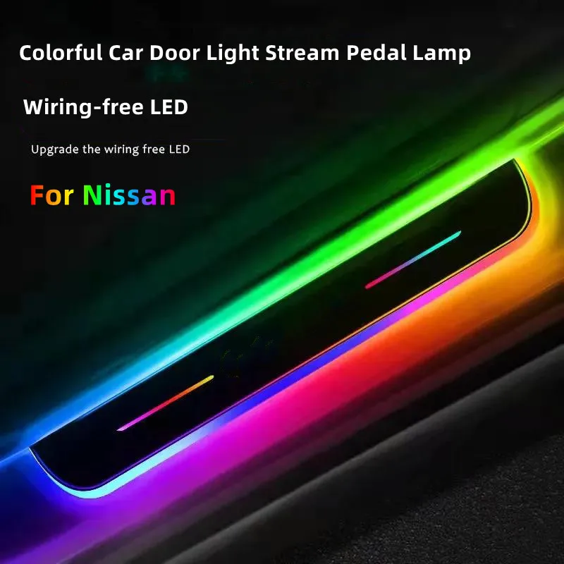 Customized RGB Car Door Atmosphere Light Laser Lamp For Nissan LED Welcome Pedal Scuff Plate Pedal Sill Pathway Light
Customized RGB Car Door Atmosphere Light Laser Lamp For Nissan LED Welcome Pedal Scuff Plate Pedal Sill Pathway Light