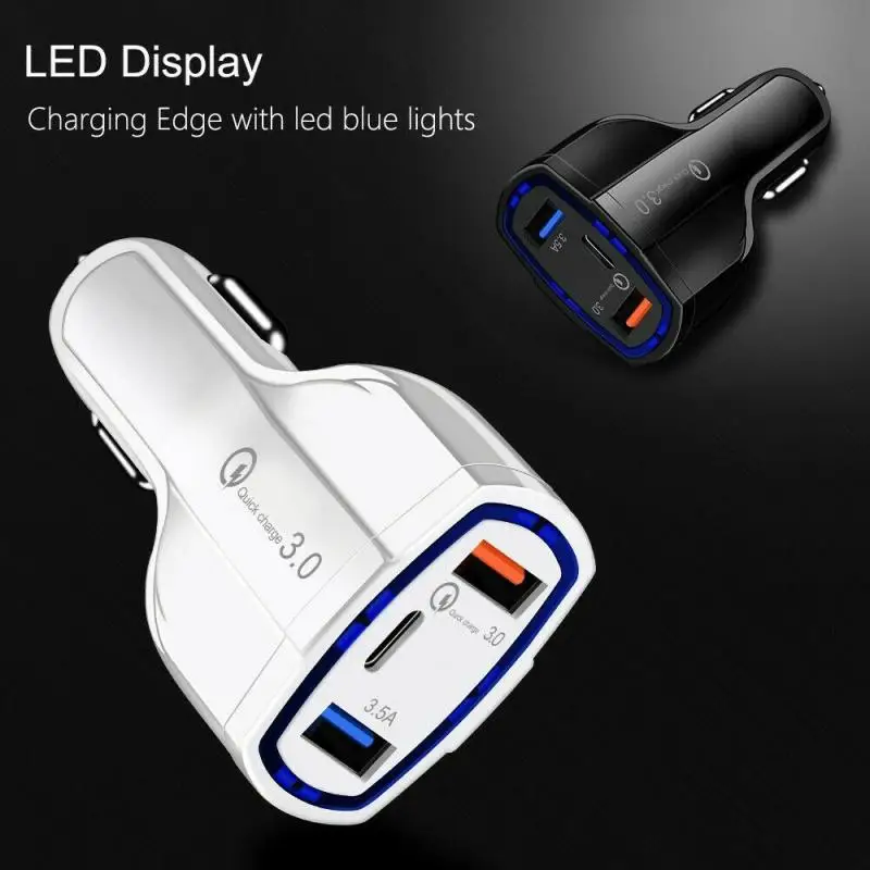 Car Accessories Ornaments QC3.0 Fast Charge Car Charger 3.5A Dual USB with Type-c Interface Output Car Charger Car Ornament
Car Accessories Ornaments QC3.0 Fast Charge Car Charger 3.5A Dual USB with Type-c Interface Output Car Charger Car Ornament