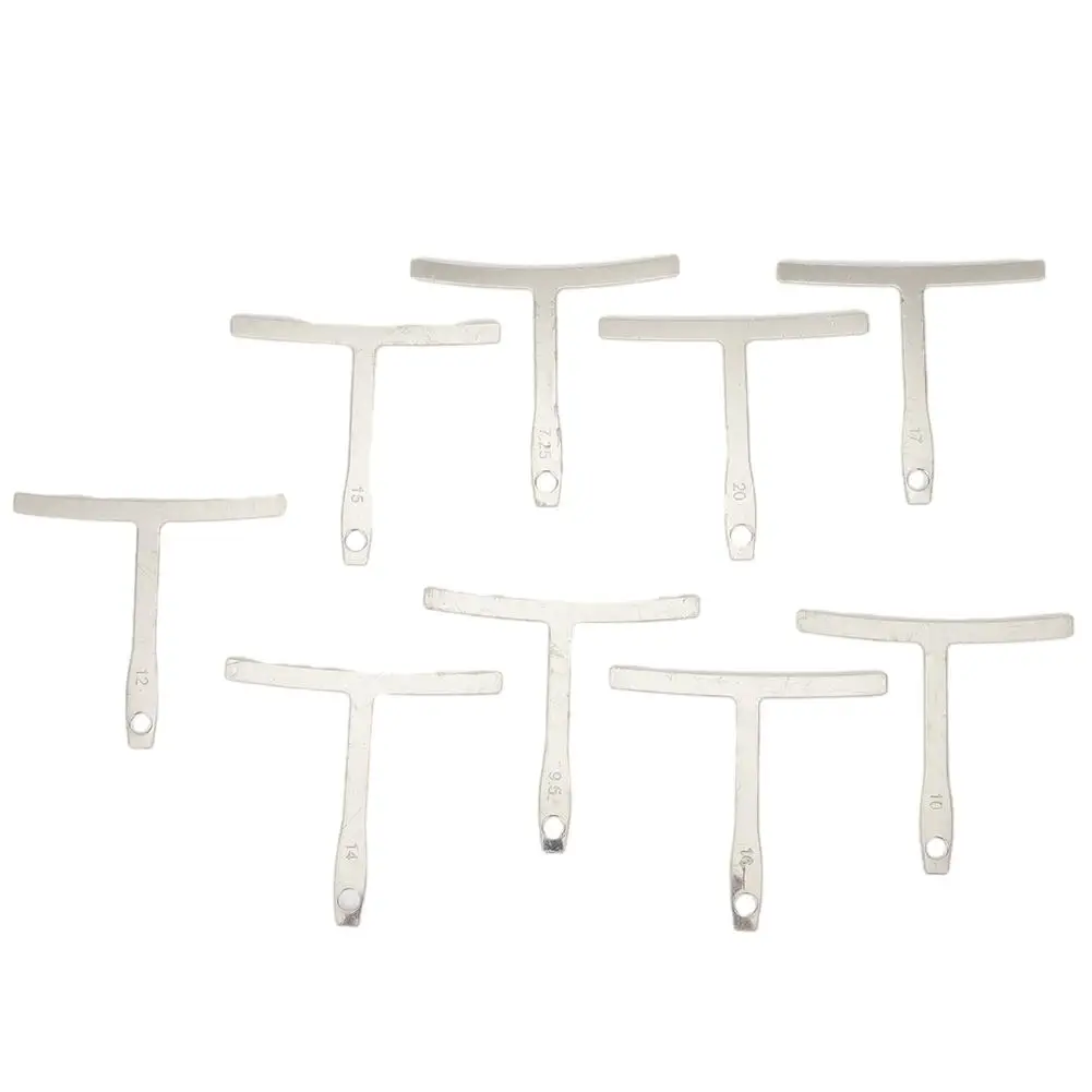 9PCS Guitar Under String Radius Gauge Set Guitar Edge Builder Measure Luthier Tool Bass Strings Repair Set Measurement Tool
9PCS Guitar Under String Radius Gauge Set Guitar Edge Builder Measure Luthier Tool Bass Strings Repair Set Measurement Tool
