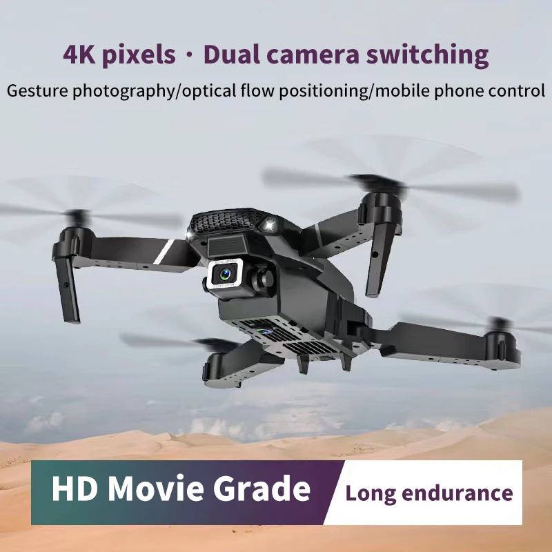 E88 Drone 4K HD WIFI FPV Helicopter 1080P Camera Height Holding RC Foldable Quadcopter Dron Obstacle Avoidance Kid Toy
E88 Drone 4K HD WIFI FPV Helicopter 1080P Camera Height Holding RC Foldable Quadcopter Dron Obstacle Avoidance Kid Toy