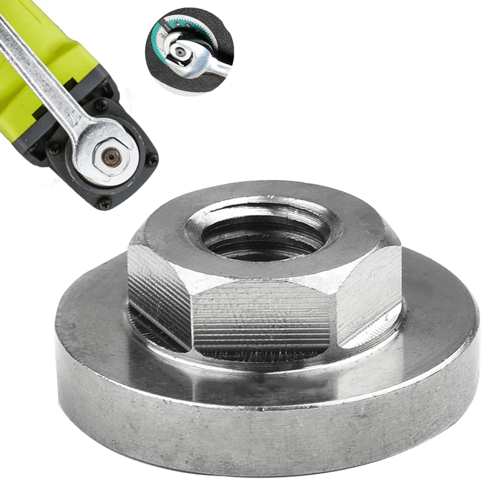 Power Tool Parts 100 Type Angle Grinder Stainless Steel Hexagon Nut Pressure Plate 17mm Opposite Anti-wear, Non-slip, Anti-rust
Power Tool Parts 100 Type Angle Grinder Stainless Steel Hexagon Nut Pressure Plate 17mm Opposite Anti-wear, Non-slip, Anti-rust