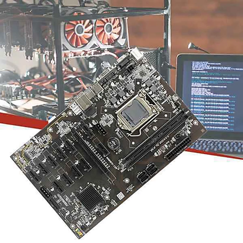 B250B BTC Mining Motherboard With G3900 CPU+Fan+240G SSD+8G DDR4 RAM+Switch Cable 12 PCI-E X1 Slot LGA1151 DDR4 SATA3.0
B250B BTC Mining Motherboard With G3900 CPU+Fan+240G SSD+8G DDR4 RAM+Switch Cable 12 PCI-E X1 Slot LGA1151 DDR4 SATA3.0