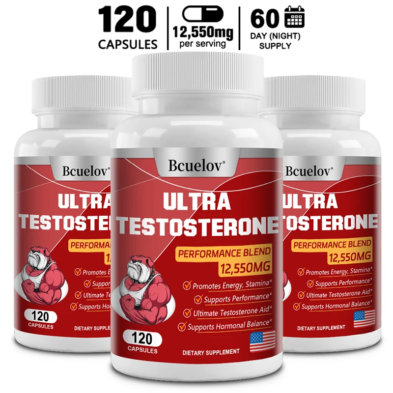 

Der Testosteron-Booster Für Männer Baut Kraft Und Energie Auf, Stärkt Die Männliche Muskulatur Und Erhöht Die Durchblutung