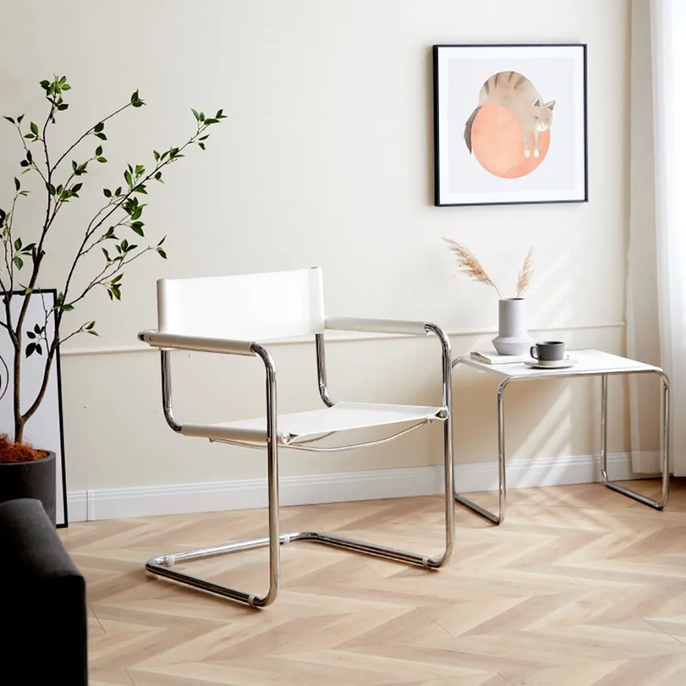 Space Saving Design Dining Chairs Stainless Light Nordic Warm White Dining Armchairs Modern Lounge Sillas Vintage Home Furniture
Space Saving Design Dining Chairs Stainless Light Nordic Warm White Dining Armchairs Modern Lounge Sillas Vintage Home Furniture
