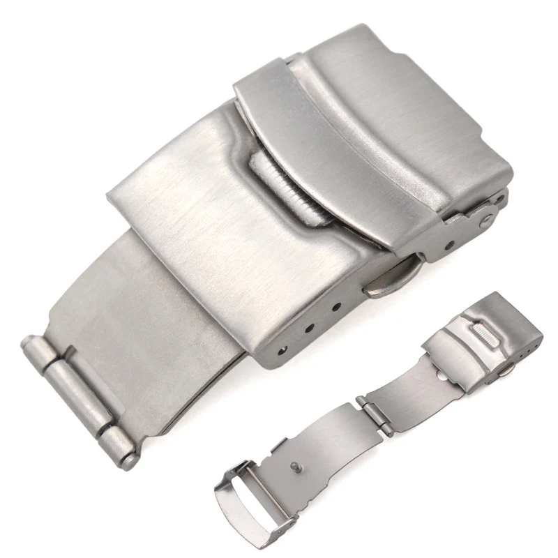 Stainless Steel Watchband Deployment Clasp 18mm 20mm 22mm 24mm Men Women Silver Brushd Watch Band Strap Buckle Accessories
Stainless Steel Watchband Deployment Clasp 18mm 20mm 22mm 24mm Men Women Silver Brushd Watch Band Strap Buckle Accessories