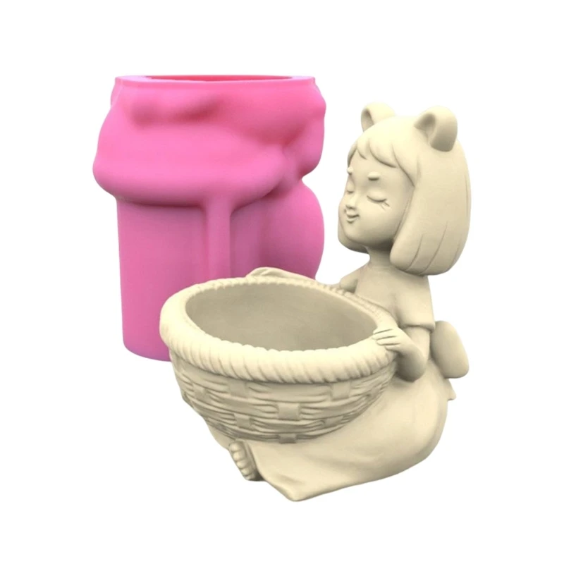 Geometric Girl Dustpan Gypsum Silicone Molds Storage Box Mold for Making Succulent Plant Pot Flower Pot Pen Holder
Geometric Girl Dustpan Gypsum Silicone Molds Storage Box Mold for Making Succulent Plant Pot Flower Pot Pen Holder