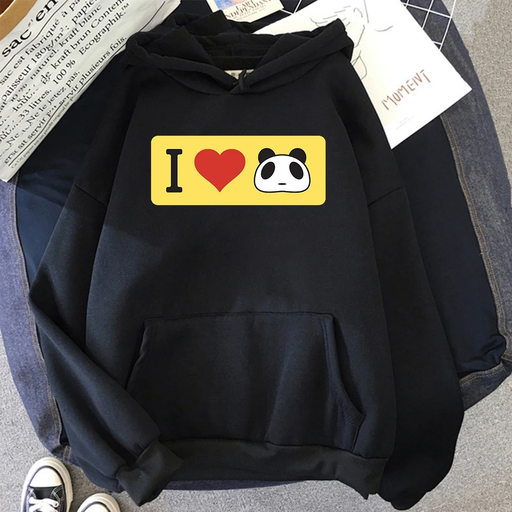 Мужской пуловер с рисунком «I Love Panda», забавная уличная Толстовка в стиле хип-хоп с графическим принтом для мужчин, теплая Повседневная Толстовка с длинным рукавом в стиле аниме
Мужской пуловер с рисунком «I Love Panda», забавная уличная Толстовка в стиле хип-хоп с графическим принтом для мужчин, теплая Повседневная Толстовка с длинным рукавом в стиле аниме