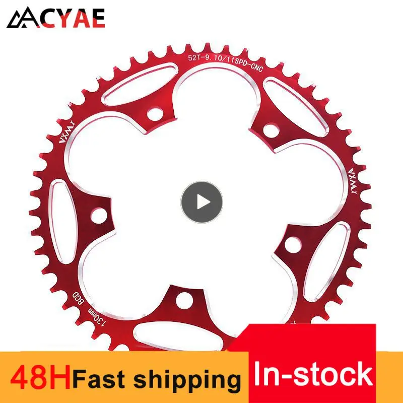 VXM Bicycle Chain Disc Crank Wheel 110BCD 130BCD 50/52/54/56/58/60T Bicycle Crank Teeth 8/9/10/11-Speed Toothed Disc Single
VXM Bicycle Chain Disc Crank Wheel 110BCD 130BCD 50/52/54/56/58/60T Bicycle Crank Teeth 8/9/10/11-Speed Toothed Disc Single
