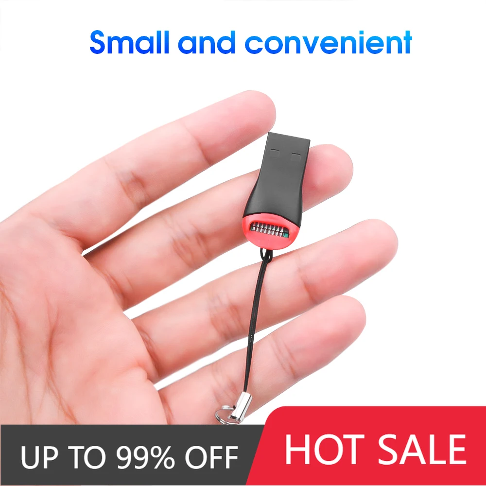 Mini USB Adapter USB 2.0 Card Reader Adapter Micro SD TF Flash Memory Card Reader For Laptop
Mini USB Adapter USB 2.0 Card Reader Adapter Micro SD TF Flash Memory Card Reader For Laptop