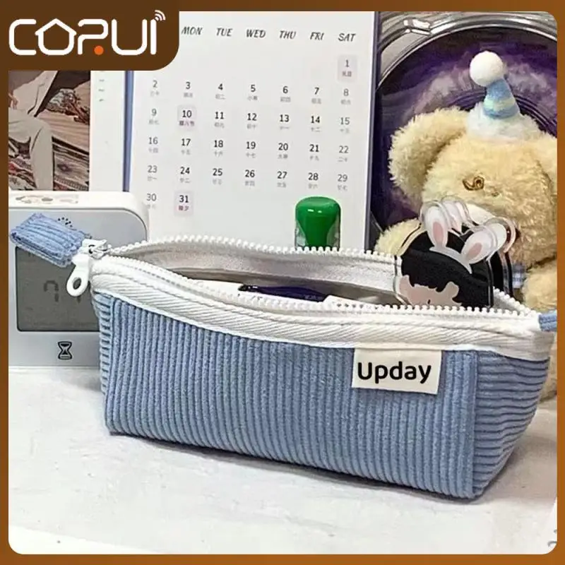 Solid Color Pencil Case Select High-quality Materials Wear-resistant And Easy To Clean Pencil Case High Capacity Design
Solid Color Pencil Case Select High-quality Materials Wear-resistant And Easy To Clean Pencil Case High Capacity Design