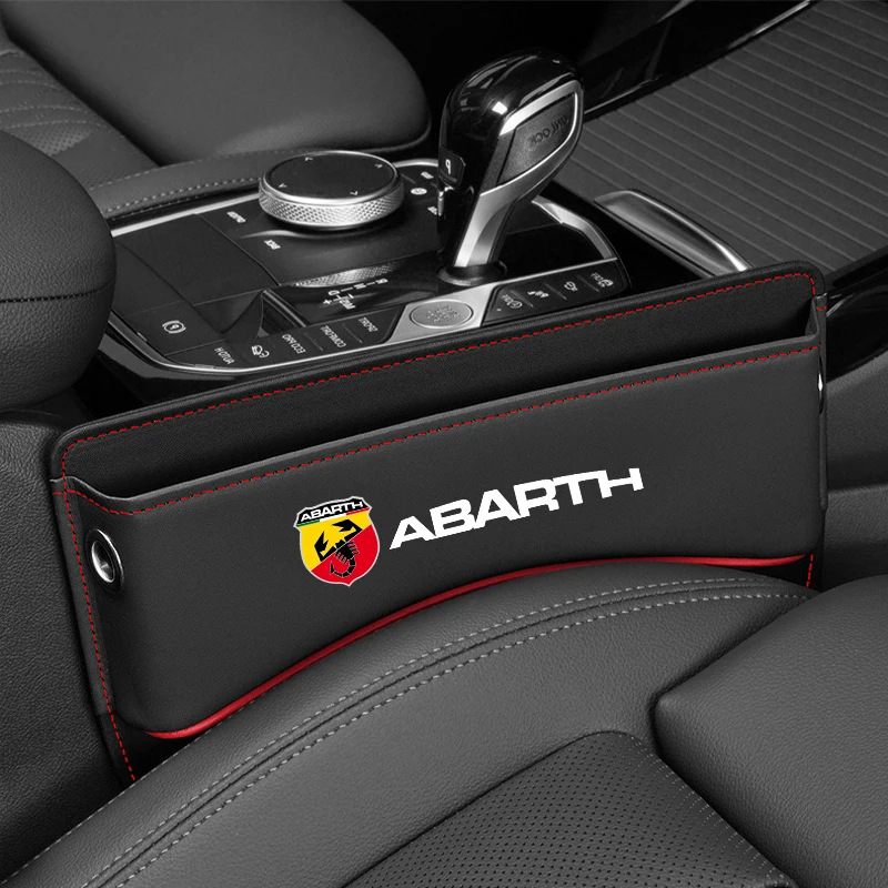 Наполнитель для зазора на сиденье автомобиля кожаный Органайзер abarth 695 595 500