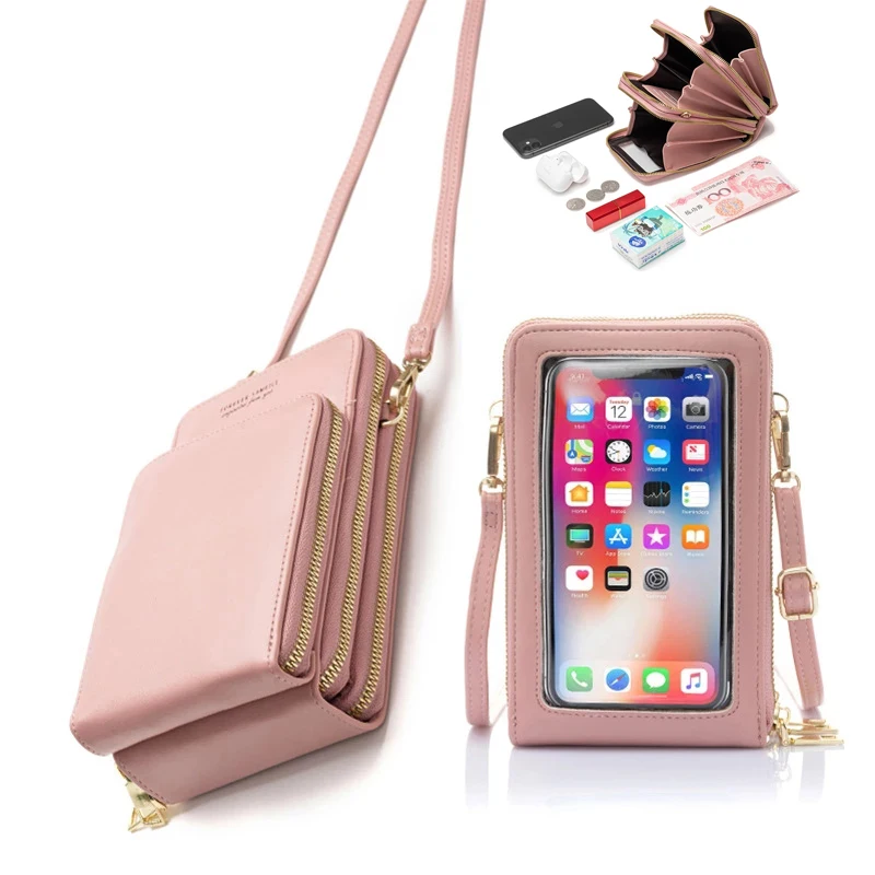 Handbags Women Bag Female Shoulder Bag Messenger Bag Large-capacity Mirror Touch Screen Mobile Phone Bag Wallet Card Case
Handbags Women Bag Female Shoulder Bag Messenger Bag Large-capacity Mirror Touch Screen Mobile Phone Bag Wallet Card Case