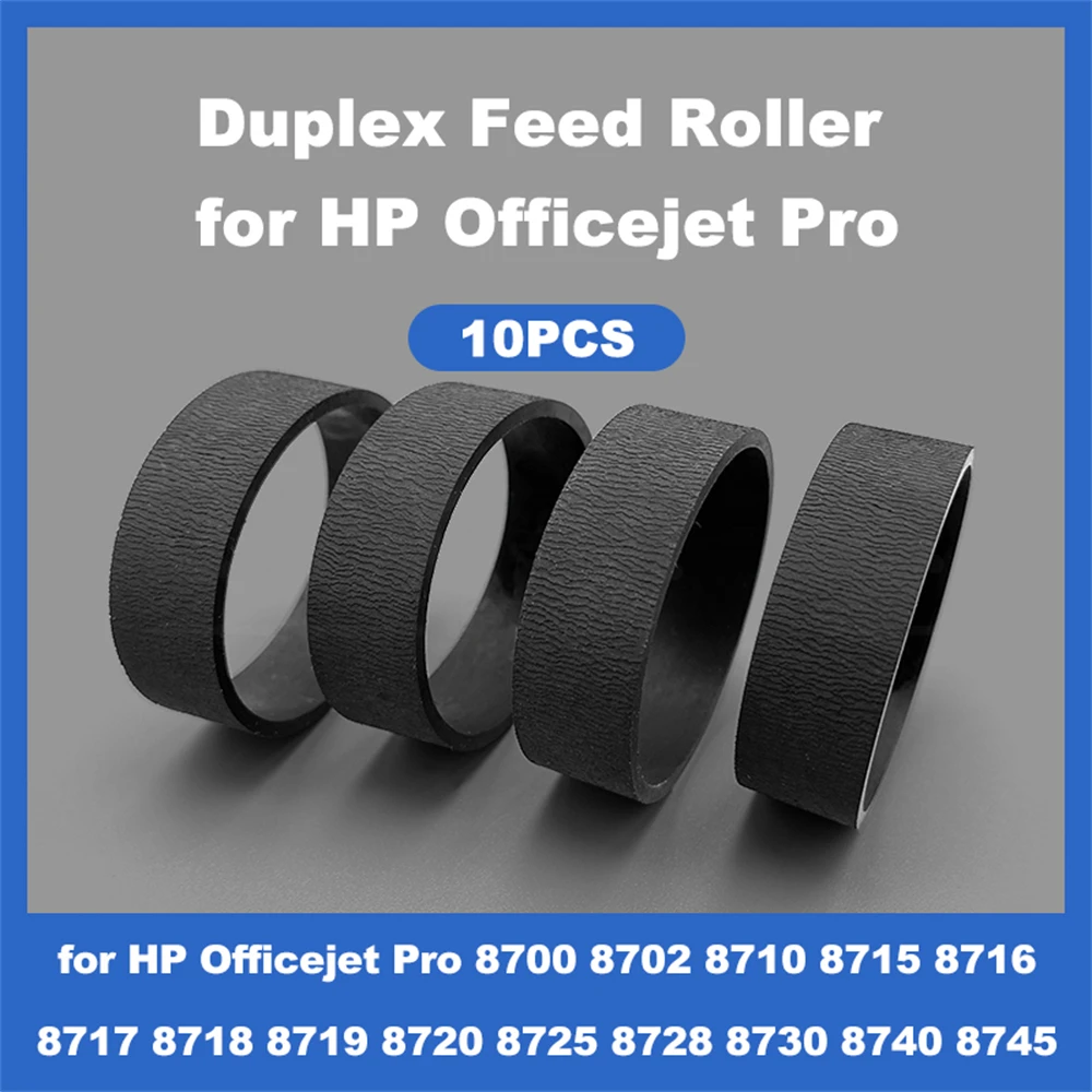 10PCS Duplexer Feed Pickup Roller Fits For HP Officejet Pro 8700 8702 8710 8715 8716 8717 8718 8719 8720 8725 8728 8730 8740
10PCS Duplexer Feed Pickup Roller Fits For HP Officejet Pro 8700 8702 8710 8715 8716 8717 8718 8719 8720 8725 8728 8730 8740