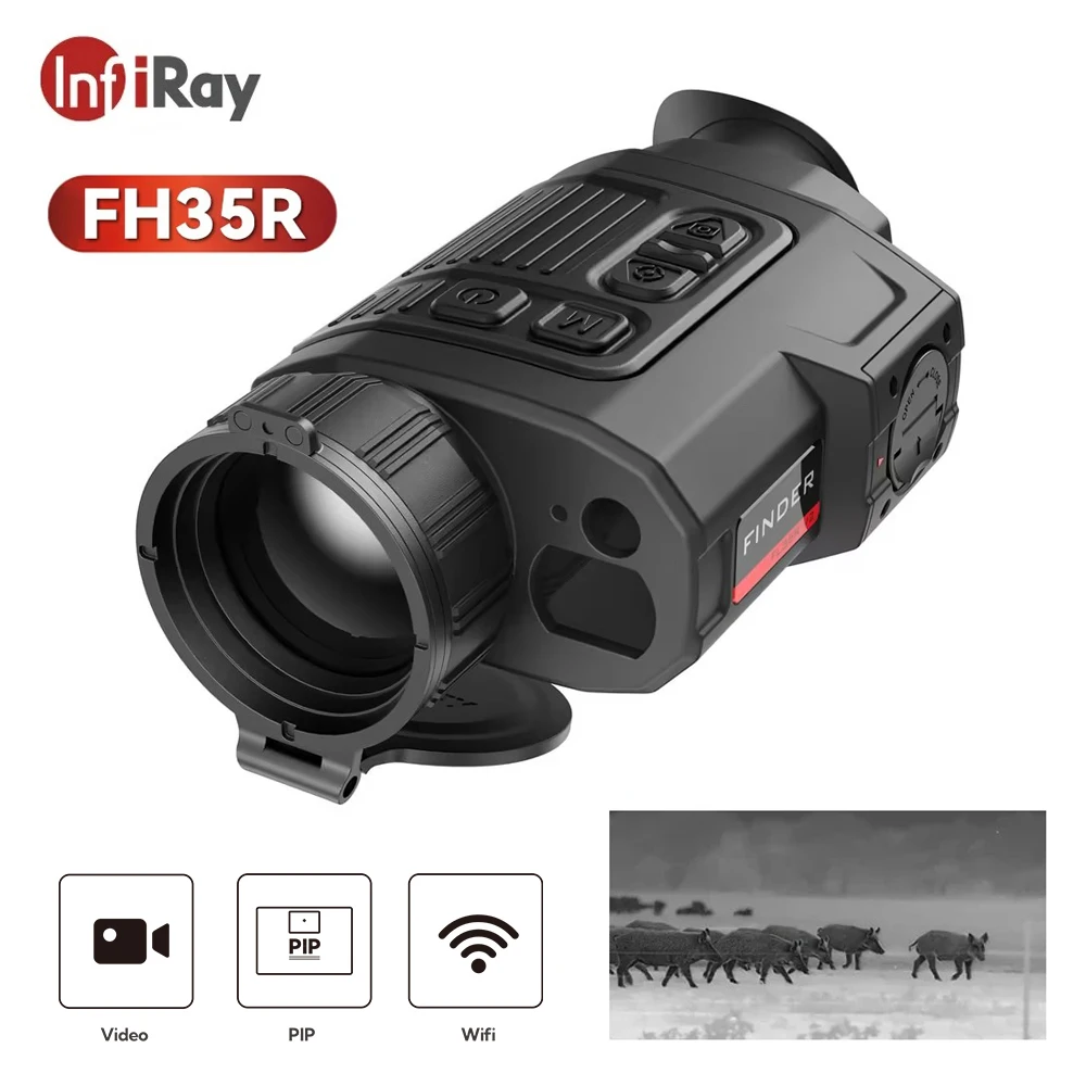 Тепловизор Infiray FH35R для охоты, Монокуляр ночного видения, тепловизор для наблюдения на открытом воздухе
Тепловизор Infiray FH35R для охоты, Монокуляр ночного видения, тепловизор для наблюдения на открытом воздухе