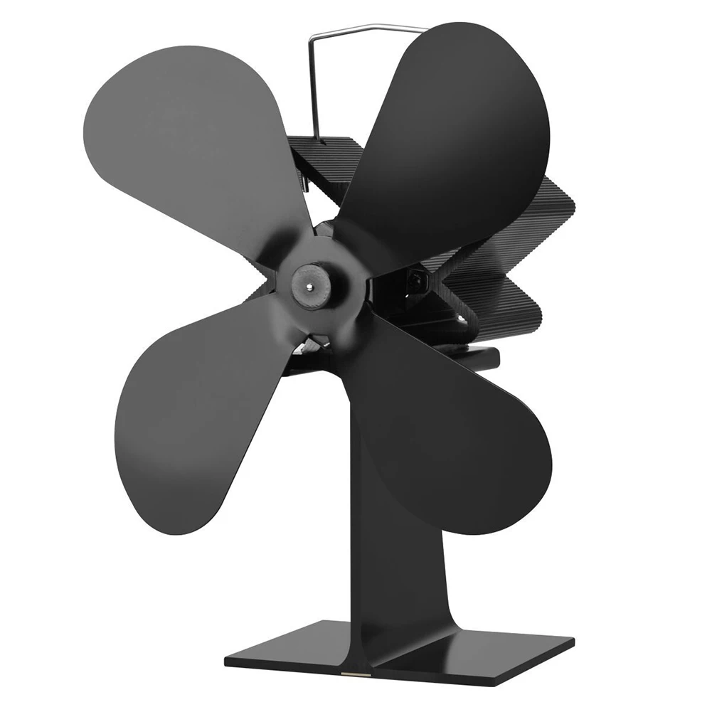 Fan For Gas Pellet Home Fireplace Durable Heat Powered Stove Heat Distribution 4 Blades Quiet Kitchen Efficient For Log Burner
Fan For Gas Pellet Home Fireplace Durable Heat Powered Stove Heat Distribution 4 Blades Quiet Kitchen Efficient For Log Burner