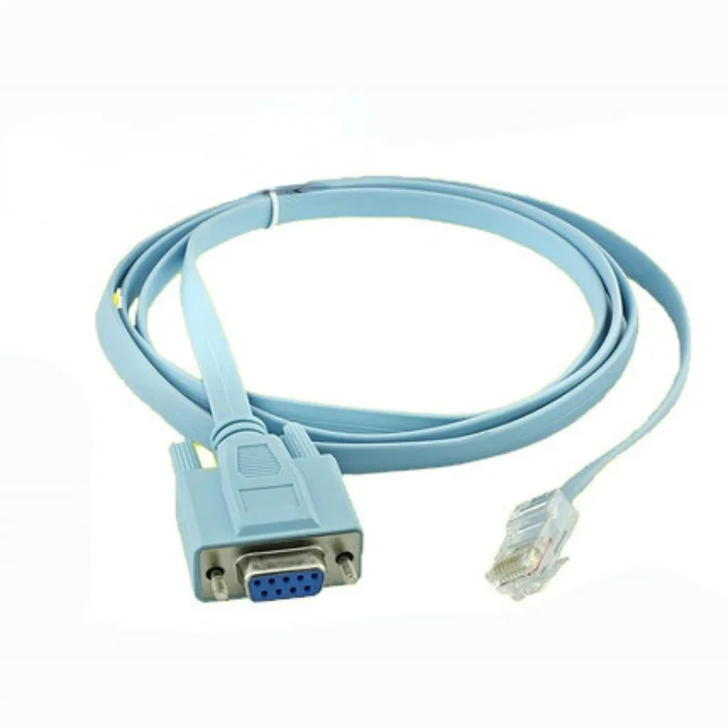 1.8M 6FT RJ45 Cat5 Ethernet to Rs232 DB9 COM Port Serial Female Routers For Cisco Console Cable Network Adapter Cable
1.8M 6FT RJ45 Cat5 Ethernet to Rs232 DB9 COM Port Serial Female Routers For Cisco Console Cable Network Adapter Cable