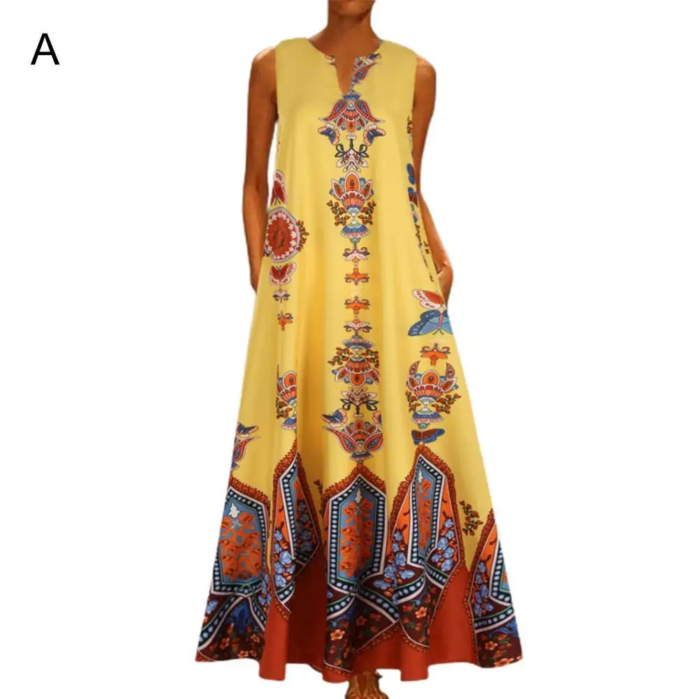 Женский винтажный сарафан без рукавов, длинное платье макси с цветочным принтом и V-образным вырезом, платье с геометрическим принтом для же...
Женский винтажный сарафан без рукавов, длинное платье макси с цветочным принтом и V-образным вырезом, платье с геометрическим принтом для же...