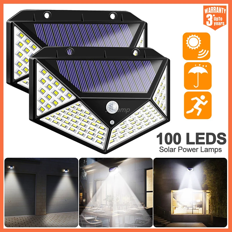 2pcs 100 LED Solar Light Outdoor Solar Lamp with Motion Sensor Solar LED Light Waterproof Sunlight Powered Garden Decor Light
2pcs 100 LED Solar Light Outdoor Solar Lamp with Motion Sensor Solar LED Light Waterproof Sunlight Powered Garden Decor Light
