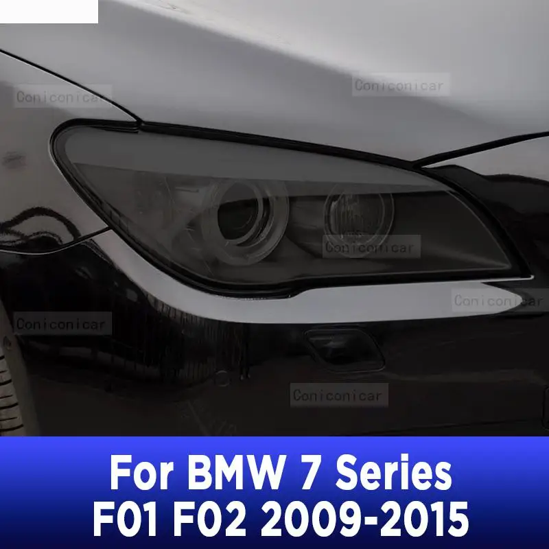 2 Pcs Car Headlight Protective Film Transparent Black Front Lamp TPU Sticker For BMW 7 Series F01 F02 2009-2015 Accessories
2 Pcs Car Headlight Protective Film Transparent Black Front Lamp TPU Sticker For BMW 7 Series F01 F02 2009-2015 Accessories