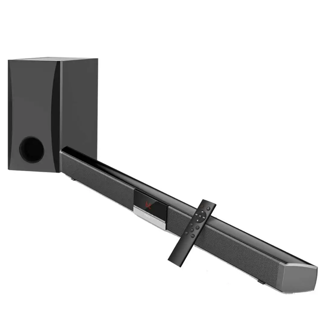 Wireless V5.0 Sound bar speaker for TV With external Subwoofer & DSP for Powerful Bass , Best TV Soundbar
Wireless V5.0 Sound bar speaker for TV With external Subwoofer & DSP for Powerful Bass , Best TV Soundbar