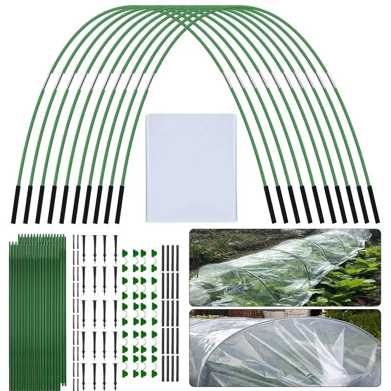 Garden Poly Tunnel Bird Barrier Netting Greenhouse Set Tall Garden Tunnel With PE Cover Greenhouse Growing Veg Fruit Crop Flower
Garden Poly Tunnel Bird Barrier Netting Greenhouse Set Tall Garden Tunnel With PE Cover Greenhouse Growing Veg Fruit Crop Flower
