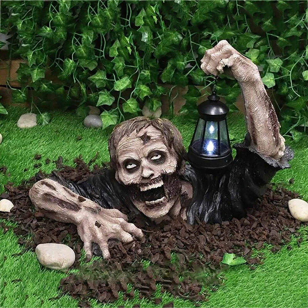 Ground Breaking Zombie Skeleton Prop Lantern Halloween Party Resin Craft Ornament Garden Decoration Horror Sculpture 2022 New
Ground Breaking Zombie Skeleton Prop Lantern Halloween Party Resin Craft Ornament Garden Decoration Horror Sculpture 2022 New