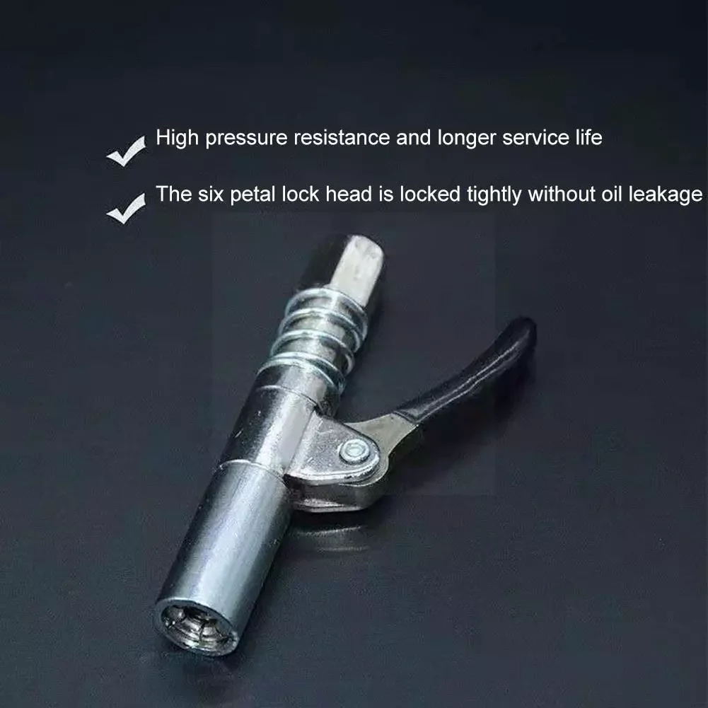 Coupler Heavy-Duty Quick Release Grease Gun Coupler 10000PSI NPTI/8 to Two Press Push Easy Accessories W7O2
Coupler Heavy-Duty Quick Release Grease Gun Coupler 10000PSI NPTI/8 to Two Press Push Easy Accessories W7O2
