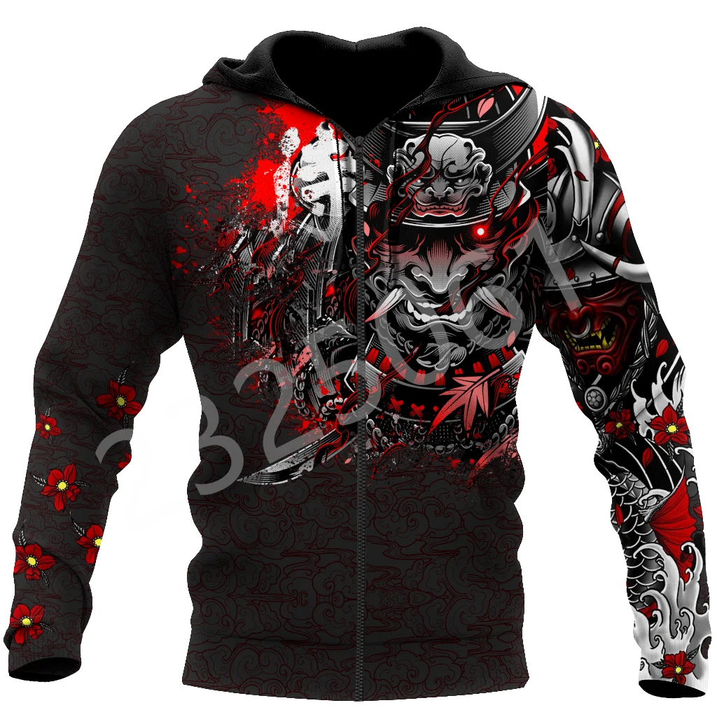 Tessffel Japan Samurai Tattoo 3D Printed New Men's Sweatshirt Harajuku Zipper Hoodie Casual Unisex Jacket Pullover Style-5
Tessffel Japan Samurai Tattoo 3D Printed New Men's Sweatshirt Harajuku Zipper Hoodie Casual Unisex Jacket Pullover Style-5