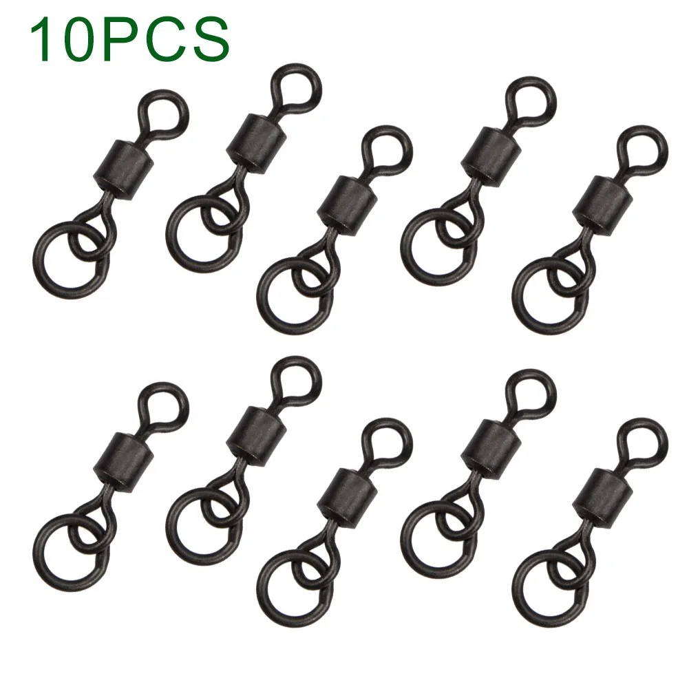 10/20/50/100pcs Alloy Copper Black Practical Chod Swivel Size 8# Carp Fishing Flexi Ring Swivels High Quality 2023 NEW
10/20/50/100pcs Alloy Copper Black Practical Chod Swivel Size 8# Carp Fishing Flexi Ring Swivels High Quality 2023 NEW