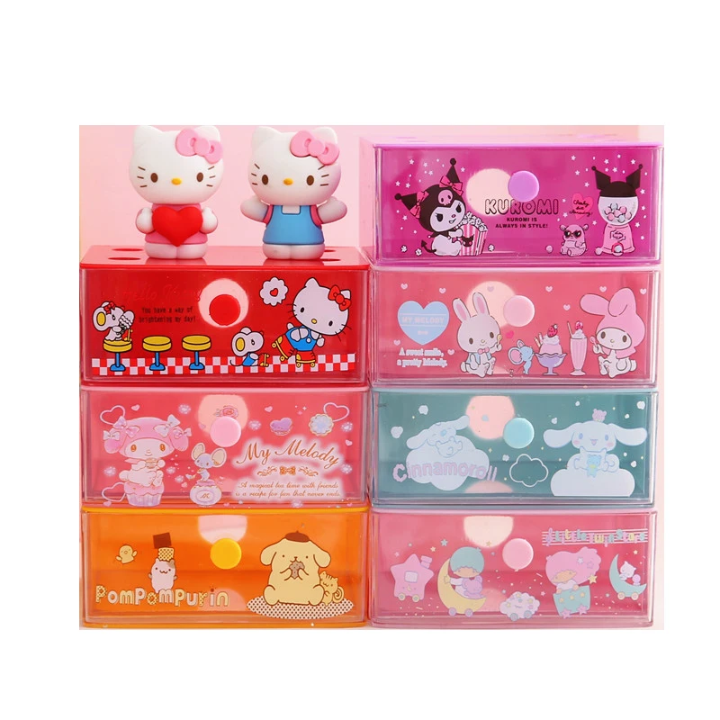 My Melody Kuromi Cosmetic Storage Box Makeup Drawer Organizer Jewelry Nail Polish Makeup Container Desktop Sundries Storage Box
My Melody Kuromi Cosmetic Storage Box Makeup Drawer Organizer Jewelry Nail Polish Makeup Container Desktop Sundries Storage Box