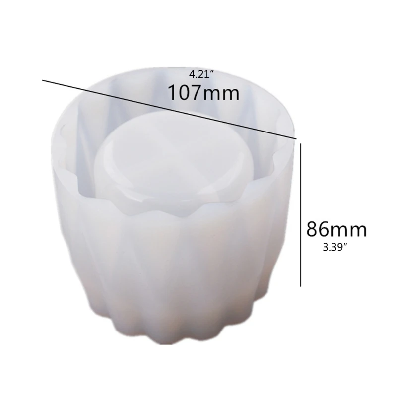 T84B Storage Tank Mirror Epoxy Resin Mold Makeup Brush Pen Holder Vase Silicone Mould DIY Crafts Jewelry Box Making Tool 
T84B Storage Tank Mirror Epoxy Resin Mold Makeup Brush Pen Holder Vase Silicone Mould DIY Crafts Jewelry Box Making Tool