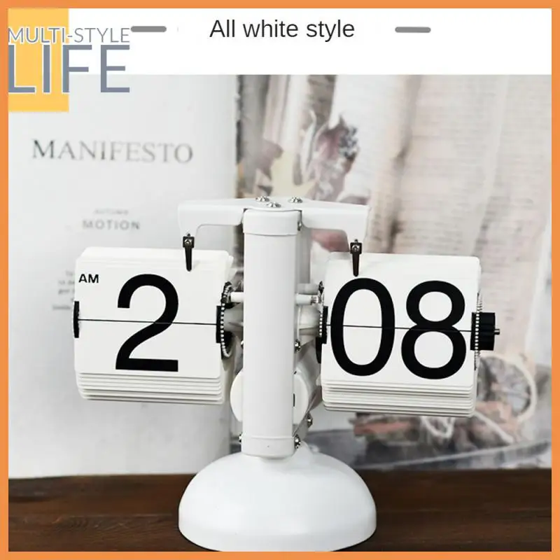 Tasteless Retro Small Balance Clocks Knob Time Adjustment Metal Lcd Digital Alarm Clock Heat-resisting Automatic Page Turning
Tasteless Retro Small Balance Clocks Knob Time Adjustment Metal Lcd Digital Alarm Clock Heat-resisting Automatic Page Turning