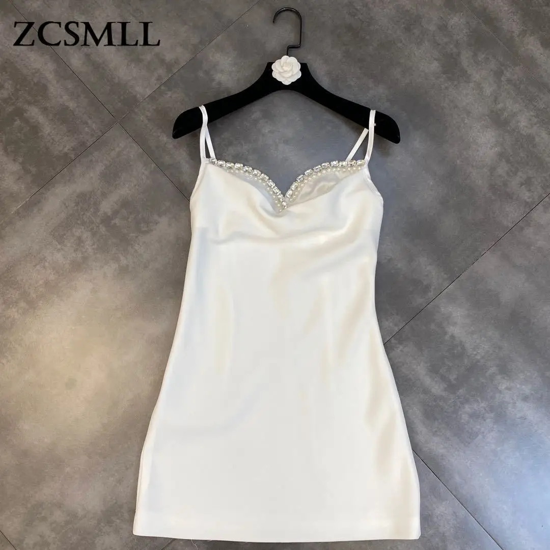 ZCSMLL 2022 Autumn and Winter Stitching V-neck Sling with Diamonds, Beads and Fake Two Ladies Temperament Dresses
ZCSMLL 2022 Autumn and Winter Stitching V-neck Sling with Diamonds, Beads and Fake Two Ladies Temperament Dresses