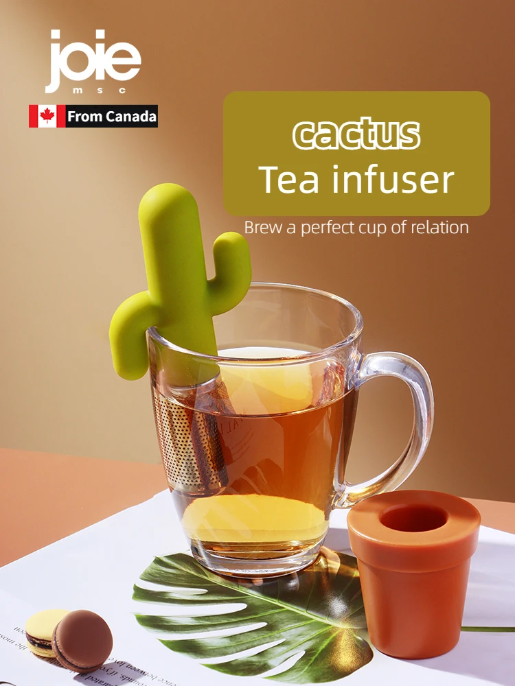 joie Cactus Tea infuser Cute Cactus Tea Strainer Stainless Steel A Tea Infuser for Afternoon Tea and Office Tea Leaf Filtering
joie Cactus Tea infuser Cute Cactus Tea Strainer Stainless Steel A Tea Infuser for Afternoon Tea and Office Tea Leaf Filtering