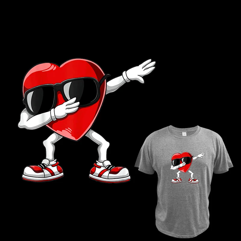 Dabbing Heart Thermo Adhesive Patches Funny Gifts Mens Kids Boys Valentines Day Household Iron On Clorhing
Dabbing Heart Thermo Adhesive Patches Funny Gifts Mens Kids Boys Valentines Day Household Iron On Clorhing