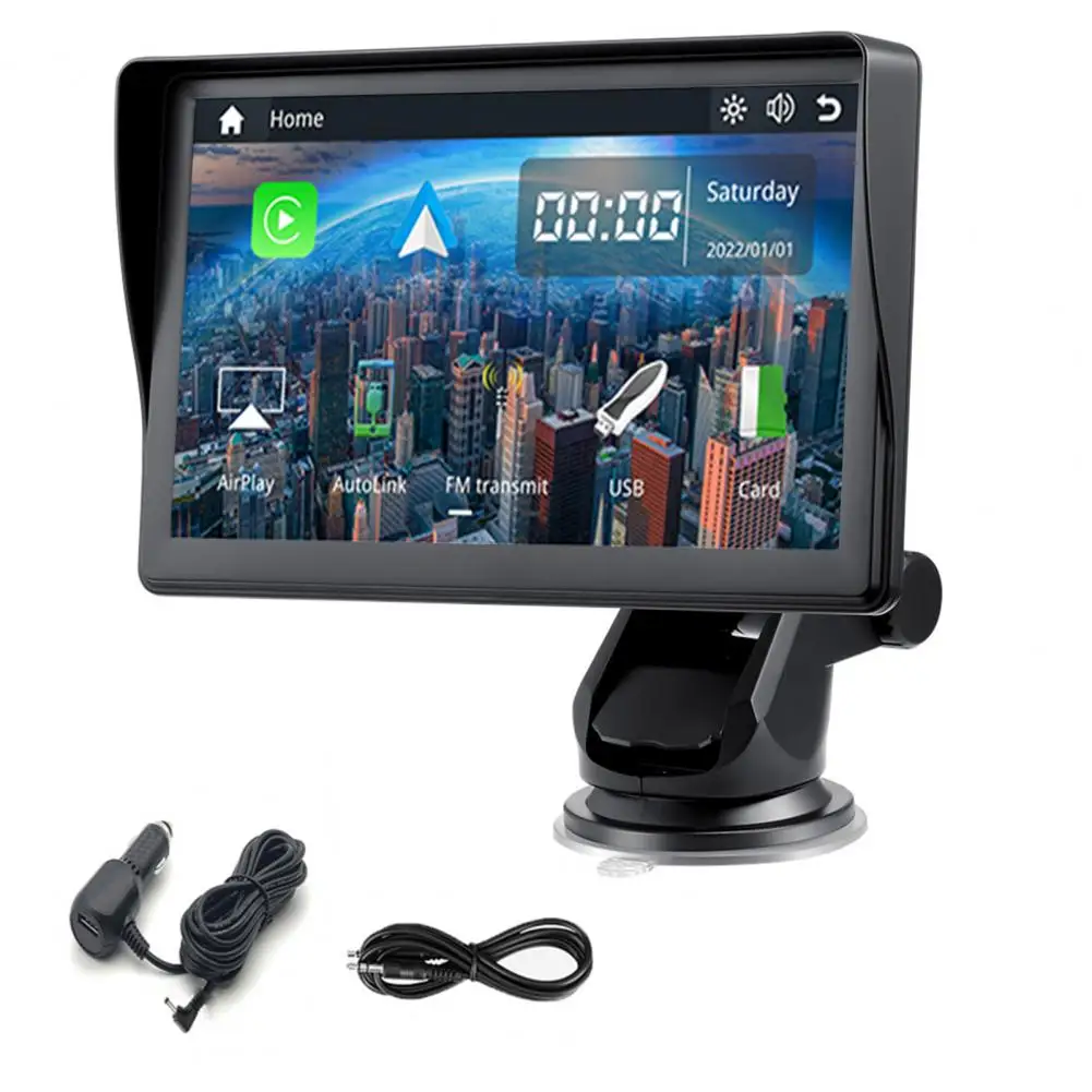 7 Inches BT 5.0 Carplay Auto Airplay Wireless Car Radio Multimedia Video Player Multi Language Carplay Auto Touch Screen Monitor
7 Inches BT 5.0 Carplay Auto Airplay Wireless Car Radio Multimedia Video Player Multi Language Carplay Auto Touch Screen Monitor