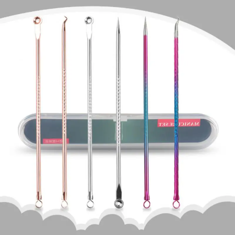 4PCS Acne Blackhead Comedone Black Spot Pimple Blemish Remover Skin Care Women Beauty Acne Treatments Pore Cleanser Needle Hook
4PCS Acne Blackhead Comedone Black Spot Pimple Blemish Remover Skin Care Women Beauty Acne Treatments Pore Cleanser Needle Hook