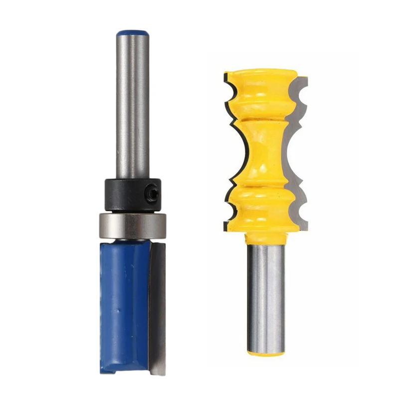 1/4Inch Shank Router Bit Twin 2 Fluted Imperial Jig Template Cutter With 1/2-Inch Shank Crown Molding Router Bit
1/4Inch Shank Router Bit Twin 2 Fluted Imperial Jig Template Cutter With 1/2-Inch Shank Crown Molding Router Bit