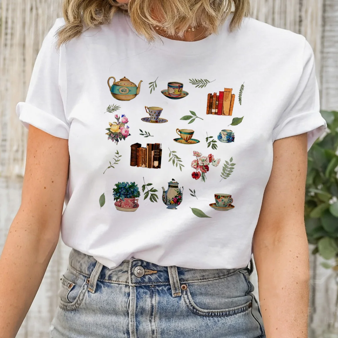 T-shirt Top Fashion Summer Women's Round Neck Printing Cartoon Book Printing Trend Short Sleeve Clothing Fun Pattern T-shirt.
T-shirt Top Fashion Summer Women's Round Neck Printing Cartoon Book Printing Trend Short Sleeve Clothing Fun Pattern T-shirt.