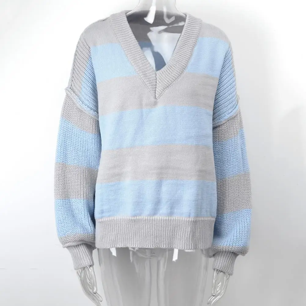 Knitting Patchwork Anti-shrink Elastic Autumn Sweater for Daily Wear
Knitting Patchwork Anti-shrink Elastic Autumn Sweater for Daily Wear