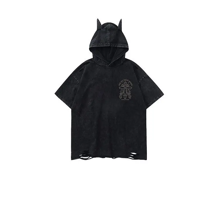 Women's summer sports pullover washed retro sleeveless sweatshirt jacket dark high street punk hip-hop fashion undershirt clothe
Women's summer sports pullover washed retro sleeveless sweatshirt jacket dark high street punk hip-hop fashion undershirt clothe