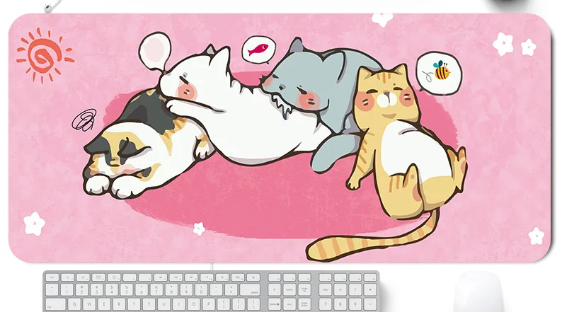 Cute Mouse Pad Comtuper Desk Mat Large XXL Mousepad Kawaii Gaming Accessoroes Laptop Gamer Keyboard MacBook Waterproof Maus Mat
Cute Mouse Pad Comtuper Desk Mat Large XXL Mousepad Kawaii Gaming Accessoroes Laptop Gamer Keyboard MacBook Waterproof Maus Mat