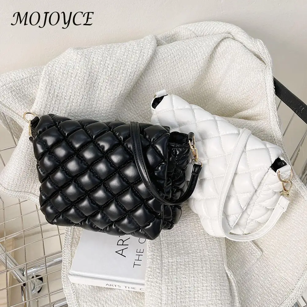 Lady Vintage Checkered Shoulder Bag Women Solid Color Shopping Bags Handbags Casual Messenger Bag Multifunctional Handbag
Lady Vintage Checkered Shoulder Bag Women Solid Color Shopping Bags Handbags Casual Messenger Bag Multifunctional Handbag