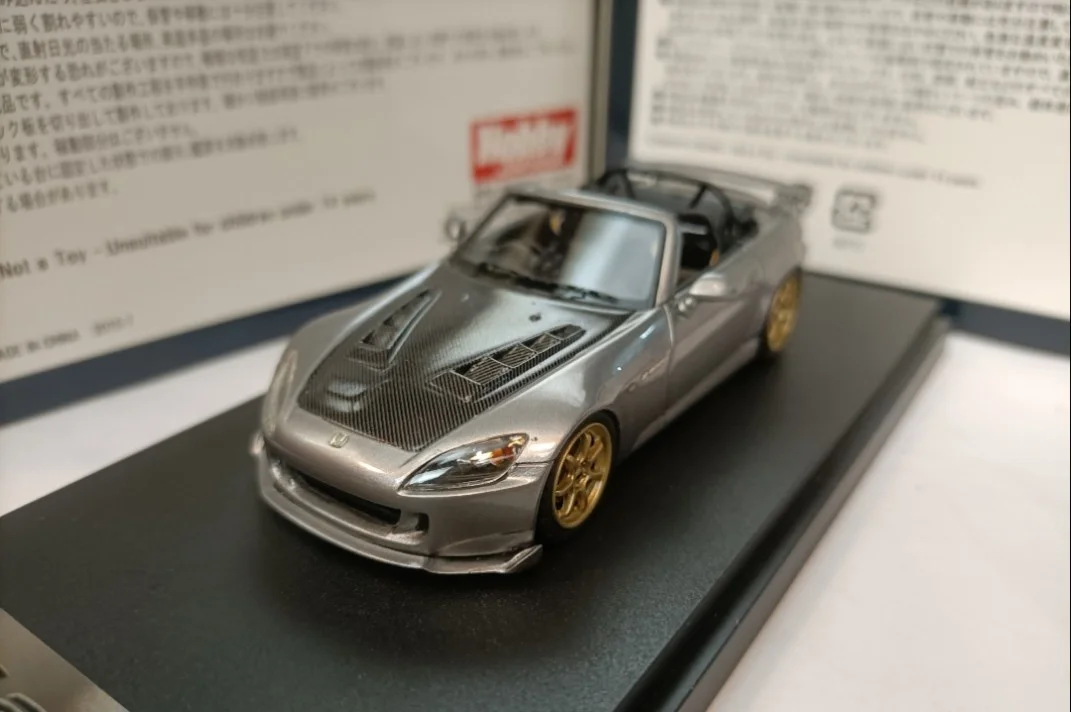 1/43 Resin Car Model MARK43 Mugen Honda S2000 AP2 Gray Unlimited Small Steel Cannon Sports Car High-end Collection Arrangement 
1/43 Resin Car Model MARK43 Mugen Honda S2000 AP2 Gray Unlimited Small Steel Cannon Sports Car High-end Collection Arrangement
