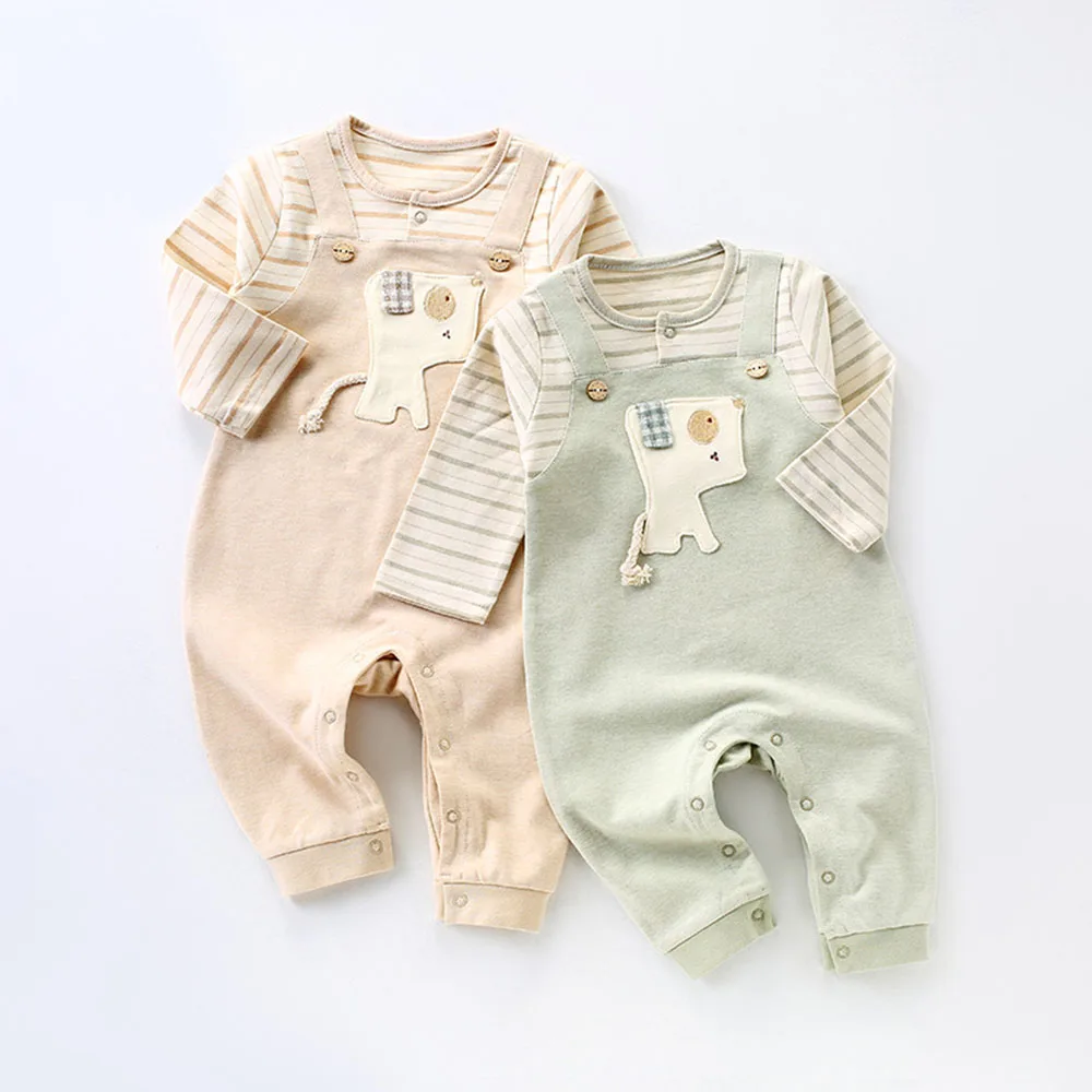 Cartoon Cotton Baby Rompers Stripe Long Sleeve Baby Romper Clothes Newborn Romper Baby Home Clothes Baby Girl Spring Clothes
Cartoon Cotton Baby Rompers Stripe Long Sleeve Baby Romper Clothes Newborn Romper Baby Home Clothes Baby Girl Spring Clothes