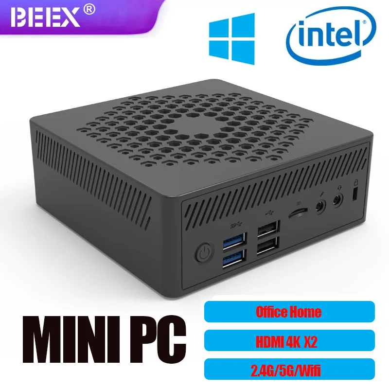 Мини-ПК BEEX, Intel Celeron Quad Core N5105 16 Гб DDR4 512 ГБ Win11 игровой компьютер 4K 60 Гц HDMI VGA Wins10/11 Мини ПК, игровой Linux
Мини-ПК BEEX, Intel Celeron Quad Core N5105 16 Гб DDR4 512 ГБ Win11 игровой компьютер 4K 60 Гц HDMI VGA Wins10/11 Мини ПК, игровой Linux