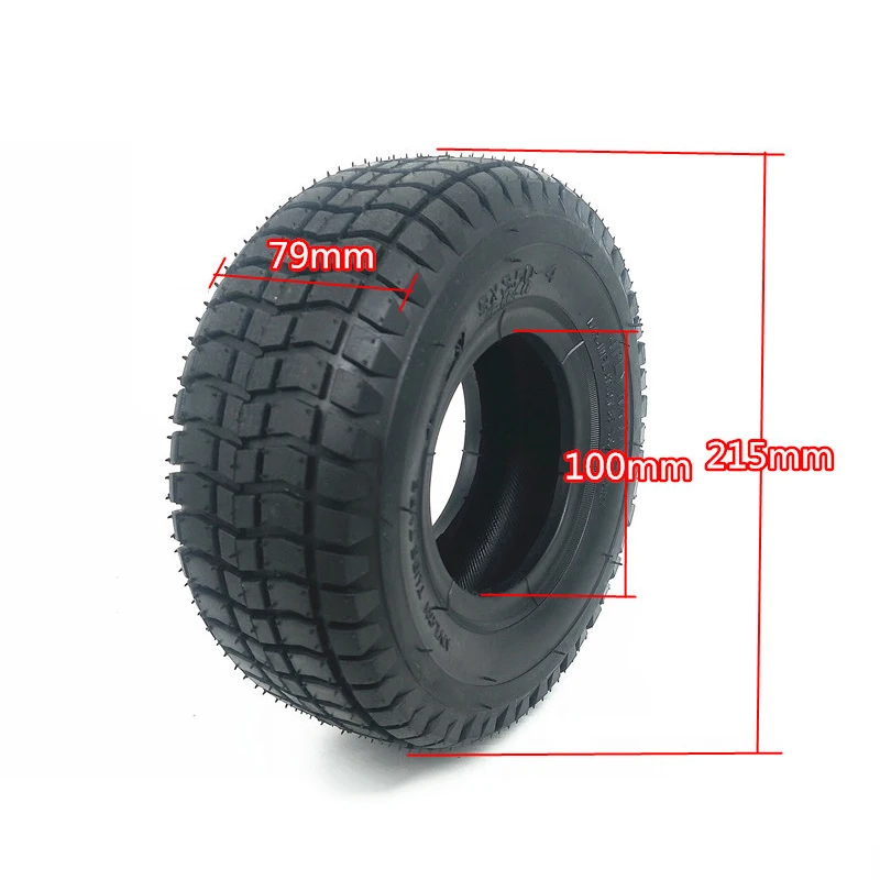 

9 Inch Pneumatic Tires Electro mobile Battery Truck Inner Tube Outdoor Air filled Wheel Steel Rubber Kit Practical