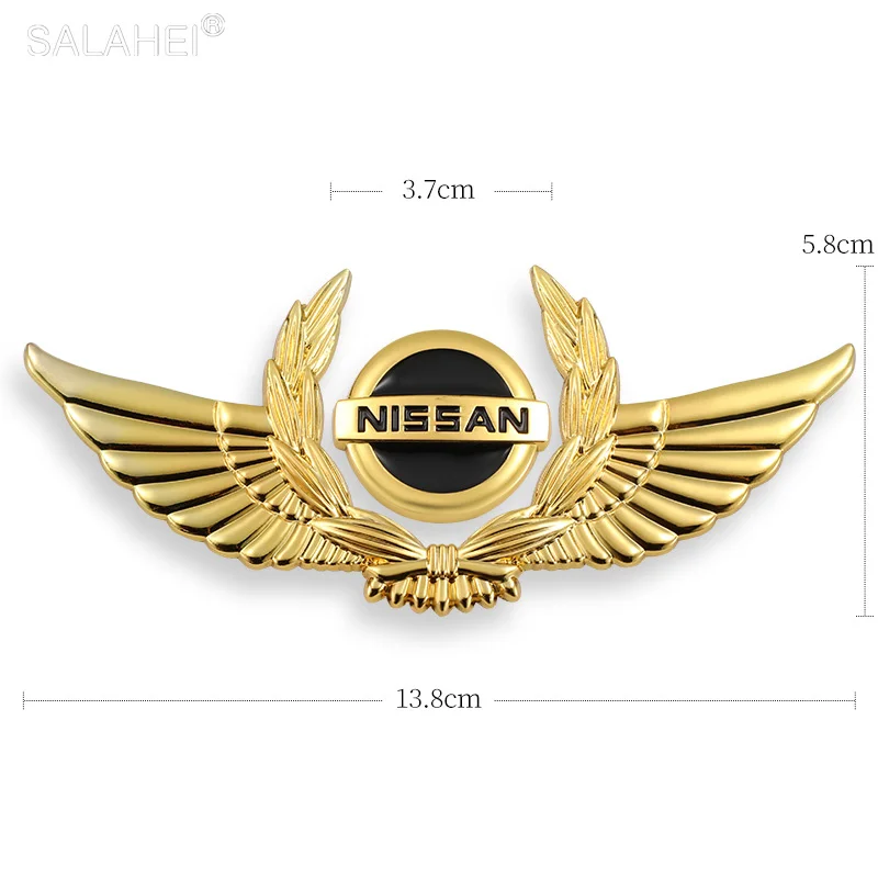 1PC Car Body Metal Emblem Sticker Wheat Wings Side Mark For Nissan Qashqai J11 X-trail T32 Patrol Juke Navara Tiida Almera Note
1PC Car Body Metal Emblem Sticker Wheat Wings Side Mark For Nissan Qashqai J11 X-trail T32 Patrol Juke Navara Tiida Almera Note