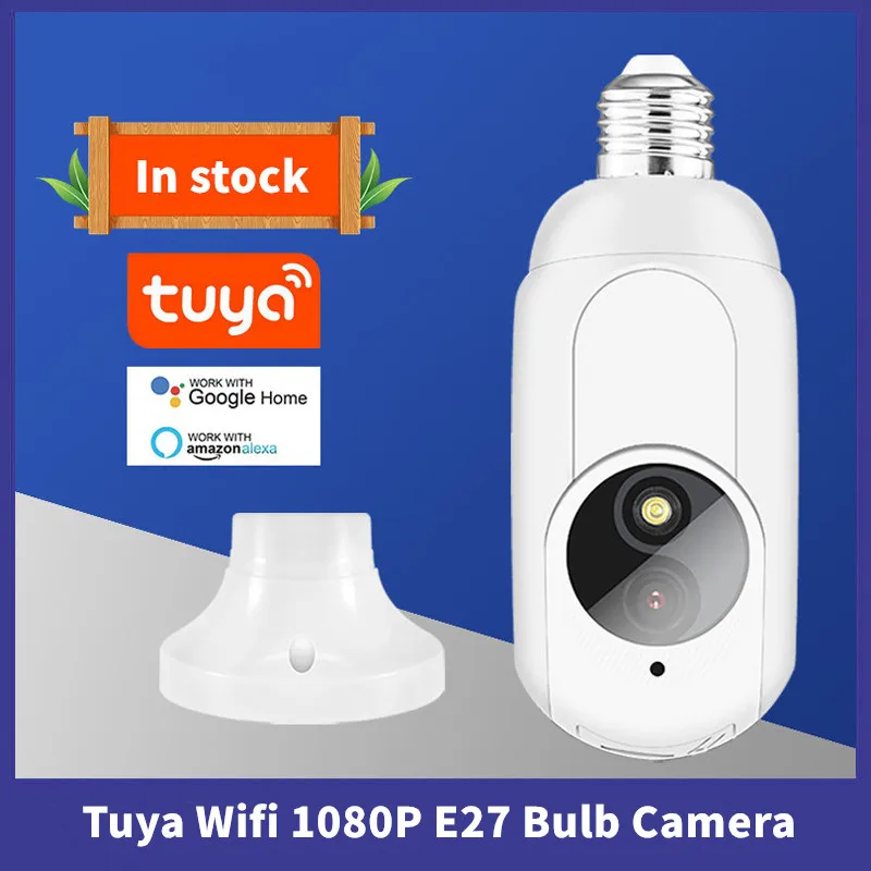 Tuya Wifi 1080P E27 Bulb Camera 360° Panoramic Surveillance Camera LED Lamp Home Security Baby Monitor HD Night Vision IP Camera
Tuya Wifi 1080P E27 Bulb Camera 360° Panoramic Surveillance Camera LED Lamp Home Security Baby Monitor HD Night Vision IP Camera